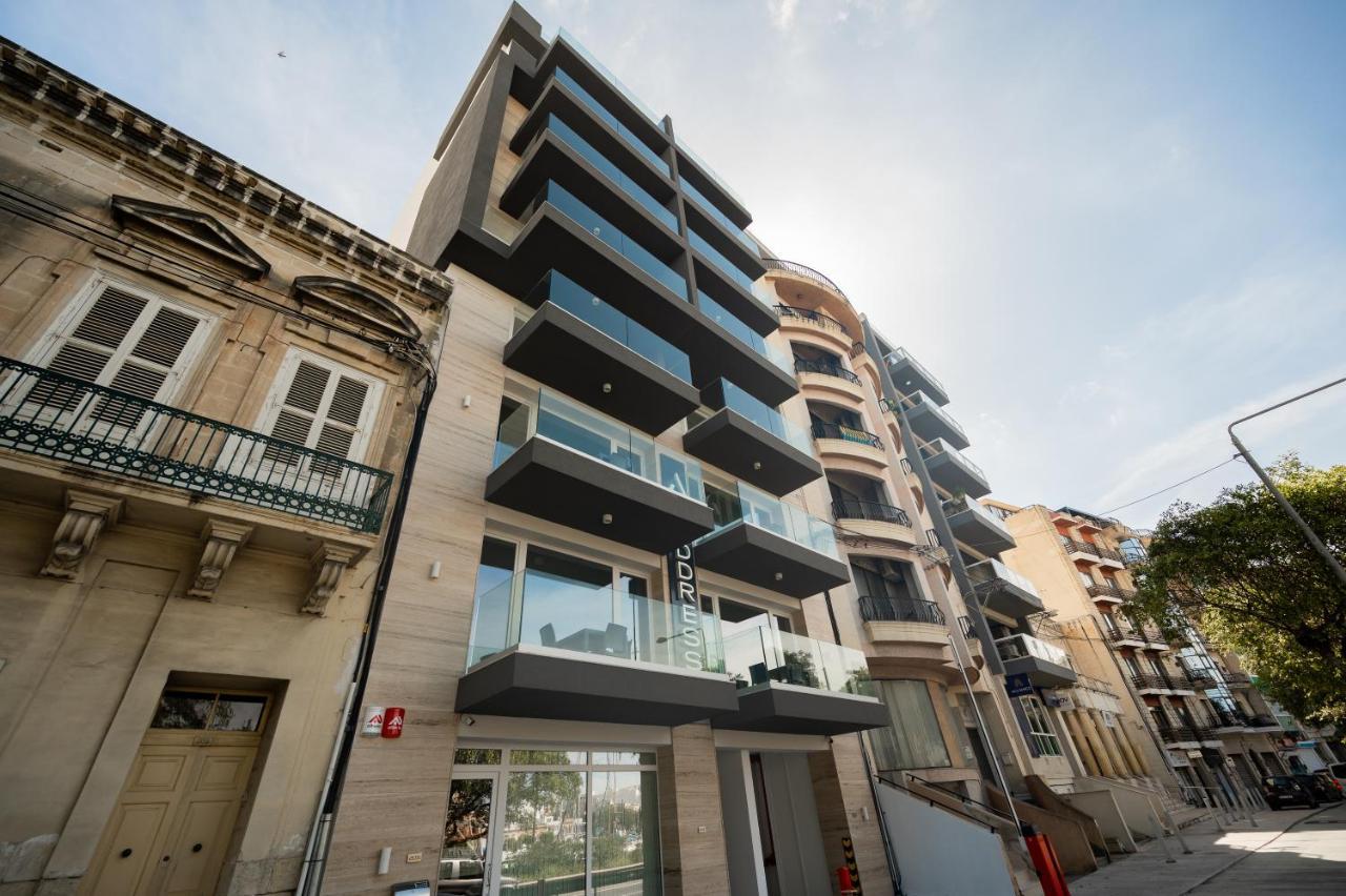 The Address Seafront Suites With Hot Tub Tal-Pietà Exterior foto